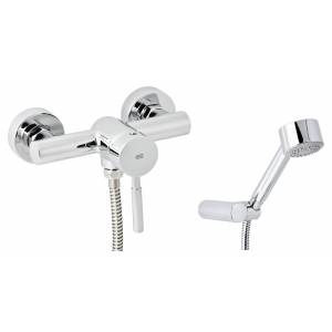 Смеситель для душа с душевым гарнитуром Genebre Tau